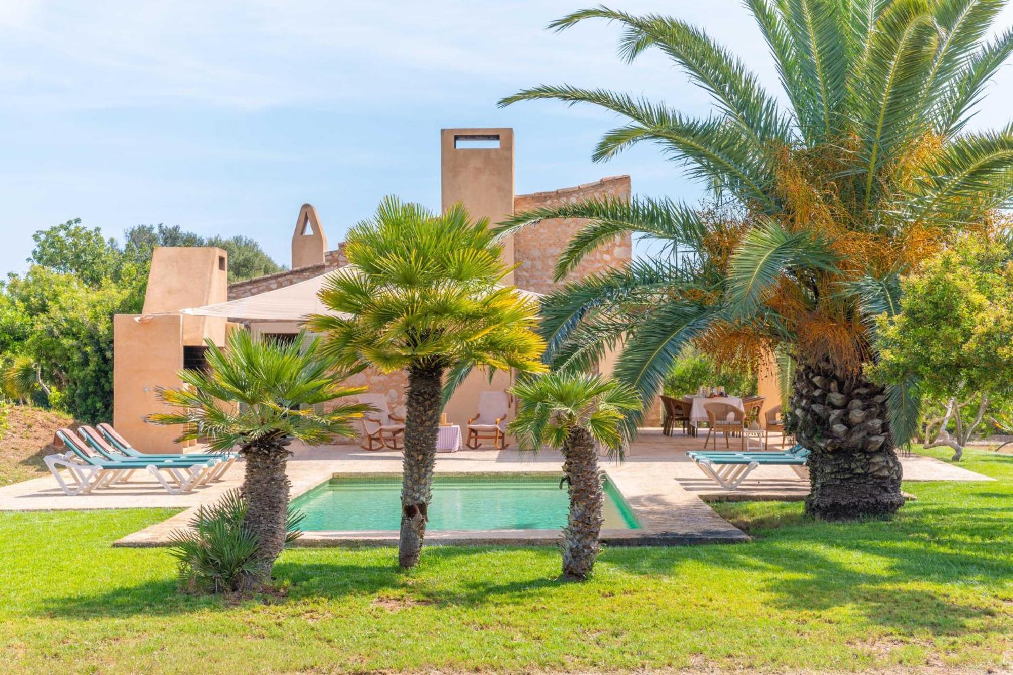 Villa Son Floriana Cala Bona  Esterno foto