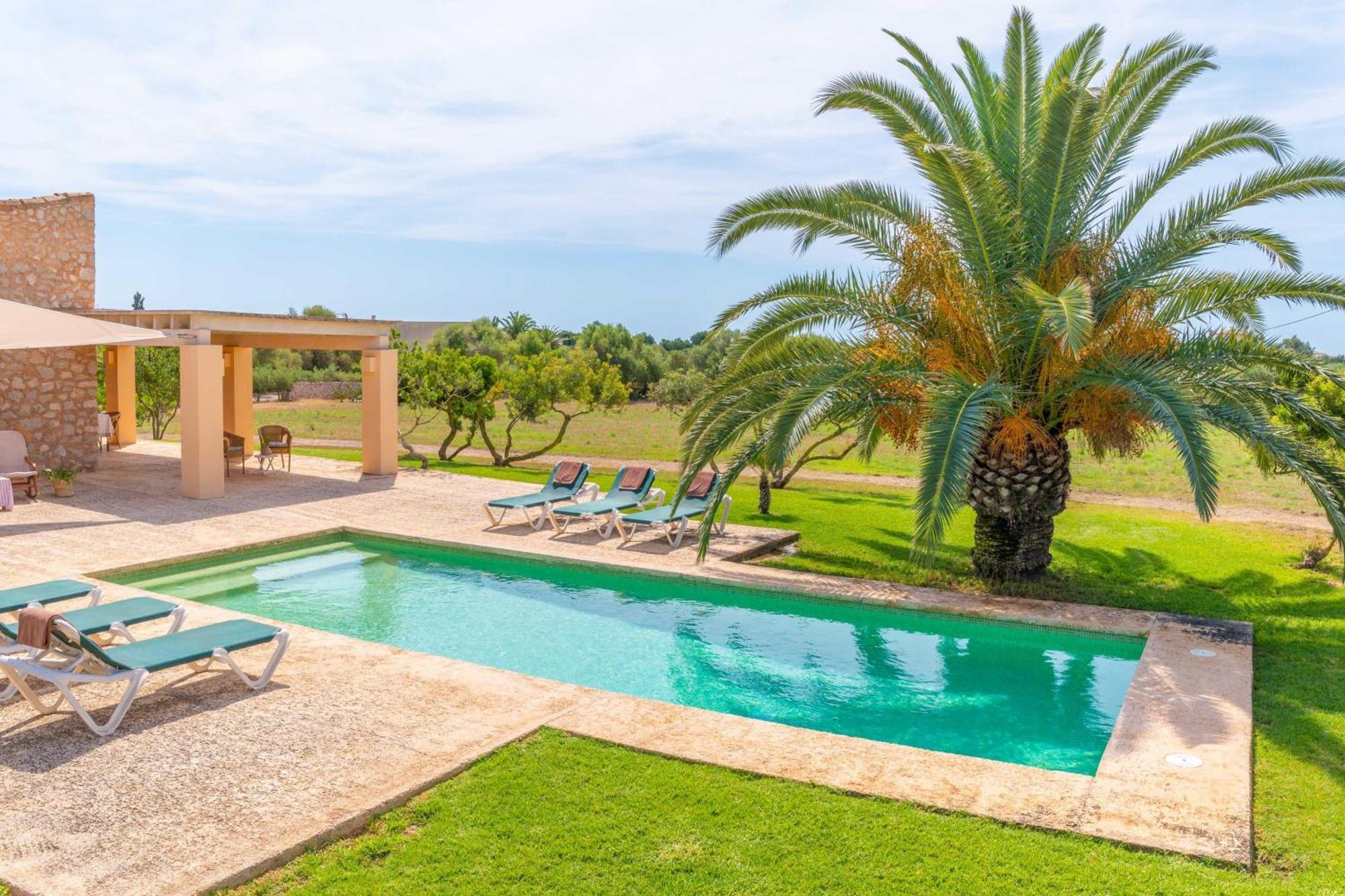Villa Son Floriana Cala Bona  Esterno foto