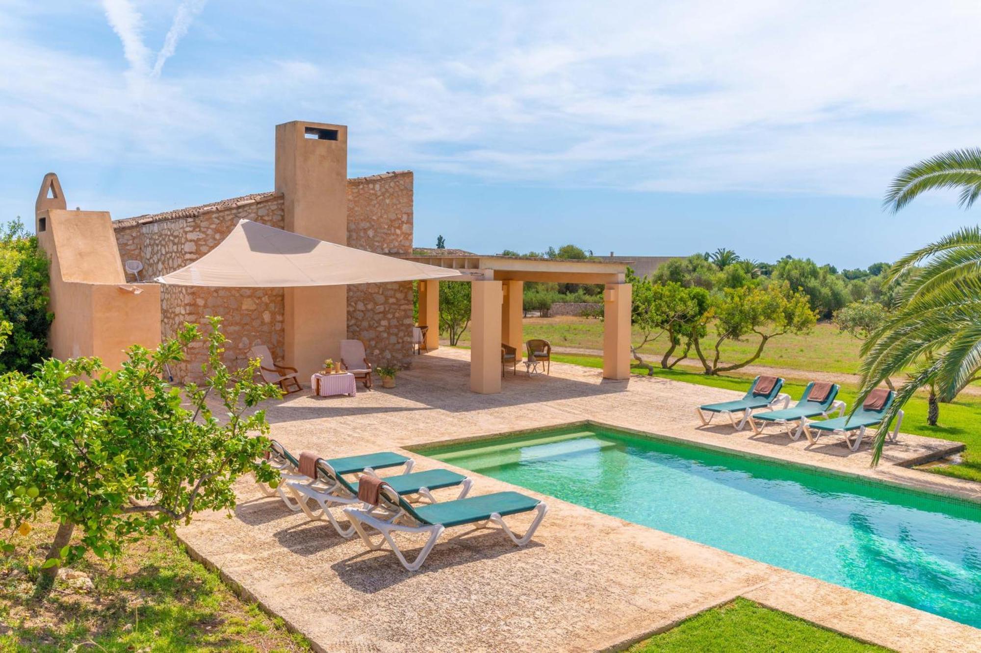 Villa Son Floriana Cala Bona  Esterno foto