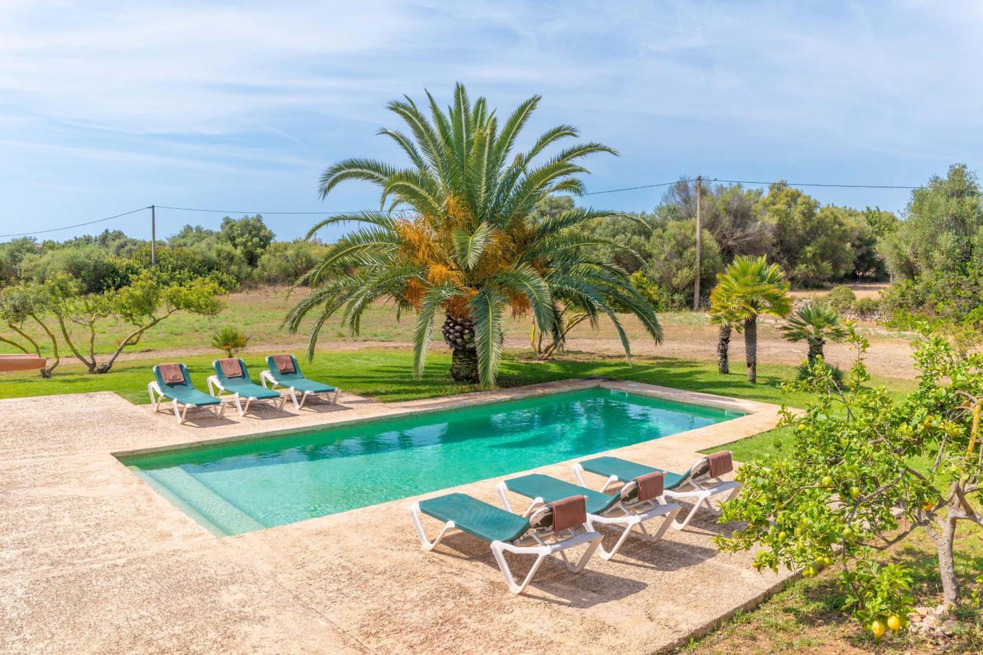 Villa Son Floriana Cala Bona  Esterno foto